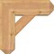 Ekena Millwork Traditional Craftsman Smooth Bracket w/ Offset Brace, Western Red Cedar, 7 1/2"W x 20"D x 20"H BKT0806X20X20TRA04SWR - alternate 2
